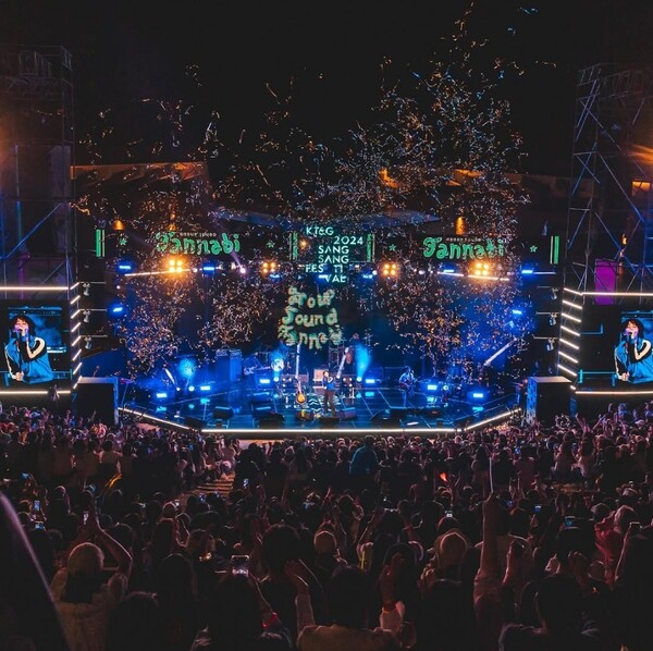 ▲2024 KT&G 상상실현 페스티벌 춘천’에서 뮤지션들이 공연하는 모습. ⓒKT&G