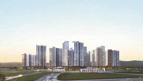 ▲'제일풍경채 의왕고천' 투시도. ⓒ제일건설