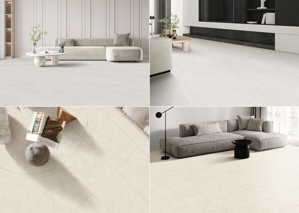 ▲리뉴얼 출시된 홈씨씨 숲 강마루 스톤. ⓒKCC글라스