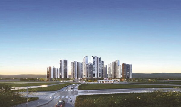 ▲'제일풍경채 의왕고천' 투시도. ⓒ제일건설