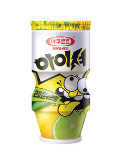 ▲hy, 얼려먹는 야쿠르트 레몬&라임 출시. ⓒhy
