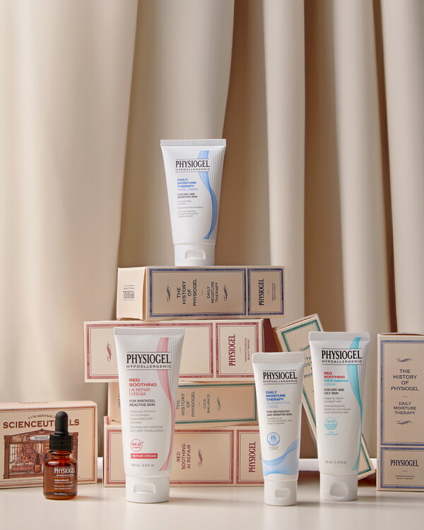 ▲피지오겔 한정판 기획세트 4종. ⓒLG생활건강