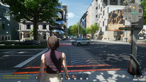 ▲칼리버스 플레이 화면. ⓒ롯데이노베이트