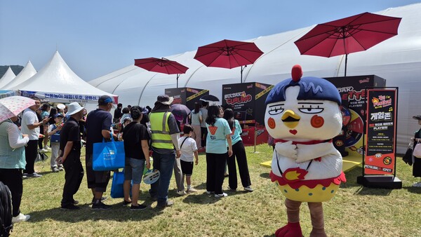 ▲2024년 ‘제66회 밀양아리랑대축제’ 삼양식품 팝업스토어. ⓒ삼양라운드스퀘어