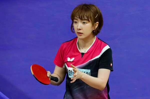 ▲한국마사회는 여자 탁구단 서효원 선수가 2025 프로탁구리그 예선전을 끝으로 지난 30년간의 선수 생활을 차분히 마무리했다고 밝혔다. ⓒ 한국마사회