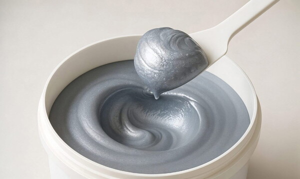 ▲LG화학과 日노리타케가 개발한 실버 페이스트(Silver Paste) 이미지. ⓒLG화학