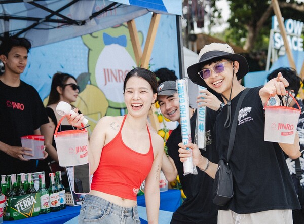 ▲하이트진로 태국 ‘새멧 인 러브 뮤직 페스티벌 2025(Samed in Love Music Festival 2025)’ 행사 현장 이미지. ⓒ하이트진로