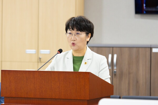 ▲경기도의회 경제노동위원회 고은정 위원장. ⓒ경기도의회
