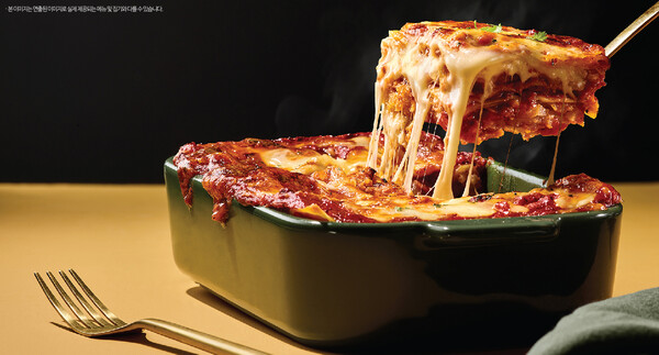 ▲애슐리퀸즈 해쉬 브라운 미트 라자냐 이미지. ⓒ이랜드