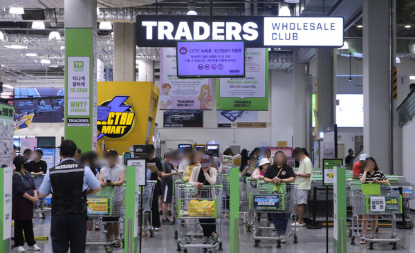 ▲지하 1층 트레이더스 매장 전경. ⓒ이마트
