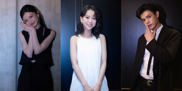 ▲'우리들의 교복시절' 진연비, 항첩여, 구이태(사진 왼쪽부터).ⓒ스튜디오 산타클로스엔터테인먼트, 에무필름즈