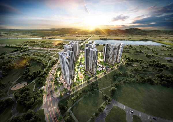 ▲광명시흥 민간참여 공공주택건설사업 S1-10·B1-3블록 조감도. ⓒDL이앤씨