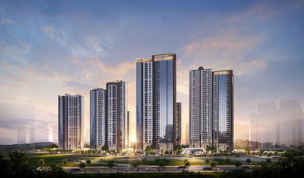 ▲인하대역 수자인 로이센트 투시도. ⓒBS한양