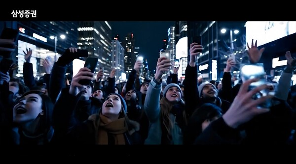 ▲삼성증권이 생성형 AI 기술을 광고 캠페인에 전면 도입하며 새로운 지평을 열었다. ⓒ 삼성증권