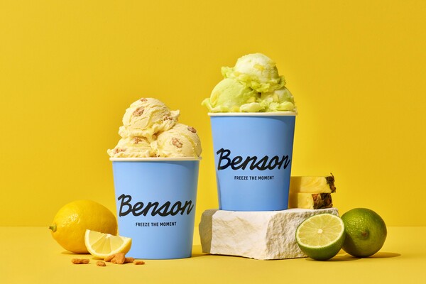 ▲베러스쿱크리머리, 벤슨 아이스크림 2종. ⓒ한화갤러리아