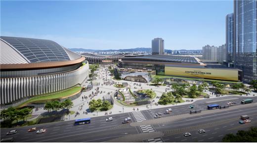 ▲올림픽스트리트 조감도. ⓒ서울시