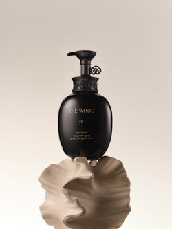 ▲더후 후스파 스칼프 안티에이징 앤 헤어 리프팅 샴푸. ⓒLG생활건강