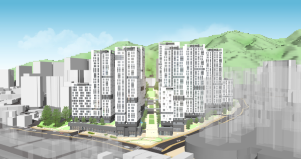 ▲서울 서대문구 홍제동 267-1 재개발 후 예상 모습. ⓒ서울시