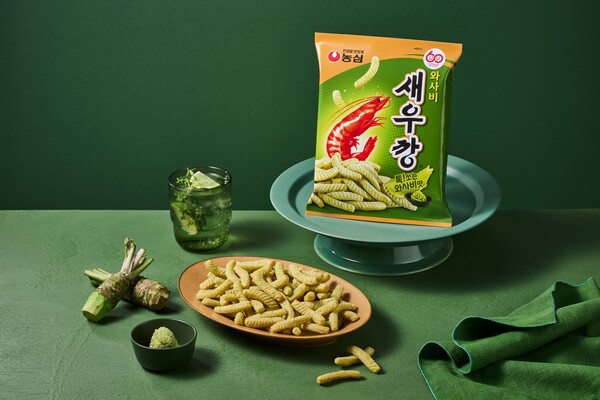 ▲와사비새우깡 연출 이미지. ⓒ농심