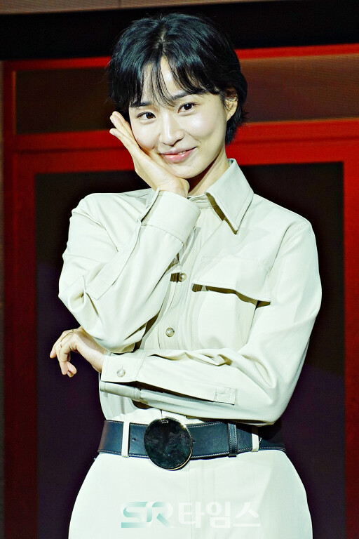 ▲넷플릭스 시리즈 '애마' 제작발표회에 참석한 방효린. ⓒ심우진 기자