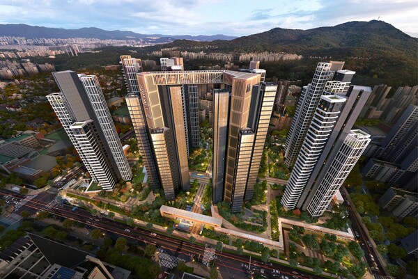 ▲써밋 프라니티 조감도. ⓒ대우건설