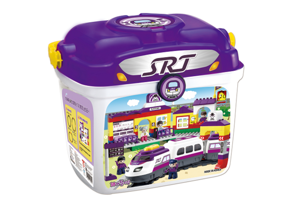 ▲옥스포드 SRT 열차 블록세트. ⓒSR(에스알)