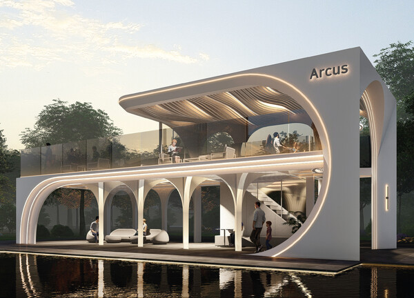 ▲힐스테이트 환호공원 아르쿠스(Arcus). ⓒ현대건설