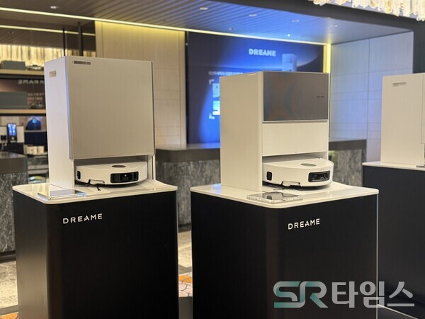 ▲드리미 'Matrix10 Ultra', 'Aqua10 Ultra Roller'. ⓒ윤서연 기자