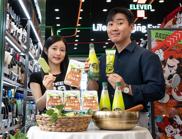 ▲세븐일레븐은 말차를 결합한 다양한 먹거리를 출시한다. ⓒ세븐일레븐