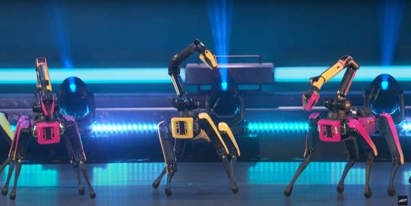 ▲보스턴다이나믹스 스팟 본선 무대 ⓒ 'America’s Got Talent' 유튜브 채널