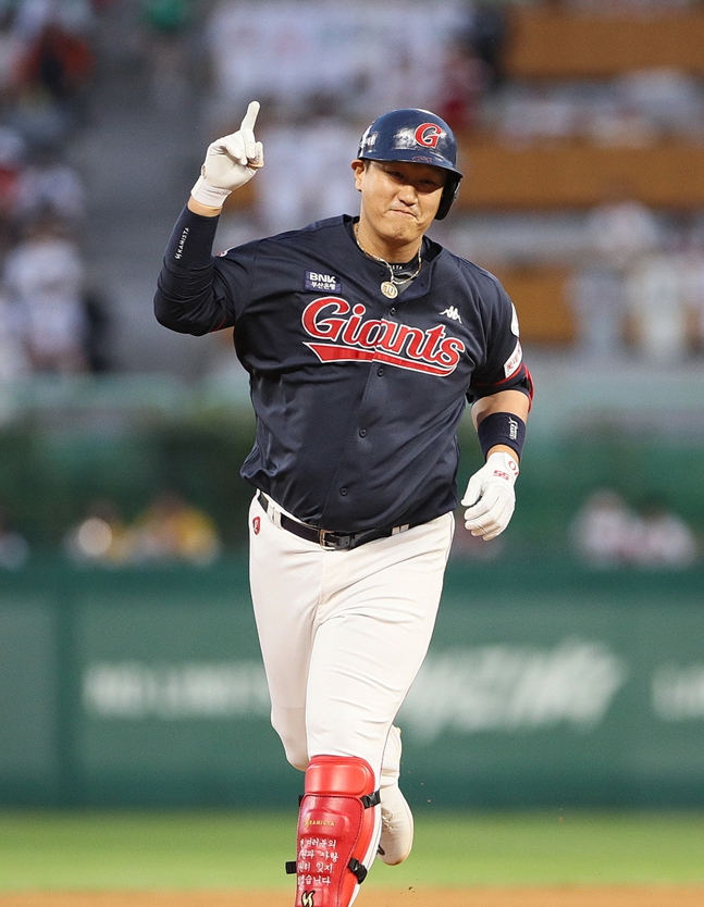 ▲이대호 선수 ⓒ부산광역시교육청