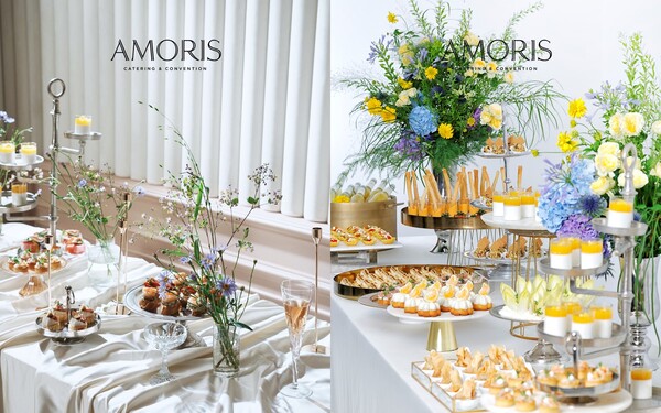 ▲리뉴얼된 아모리스 케이터링 메뉴 연출컷. ⓒ아워홈