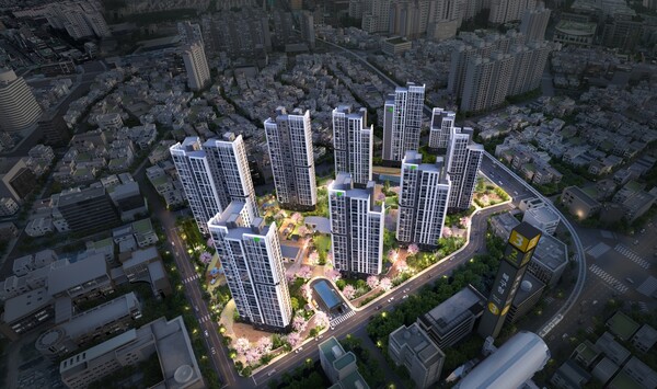 ▲대구 원대2가 주택재개발 조감도. ⓒIS동서(아이에스동서)