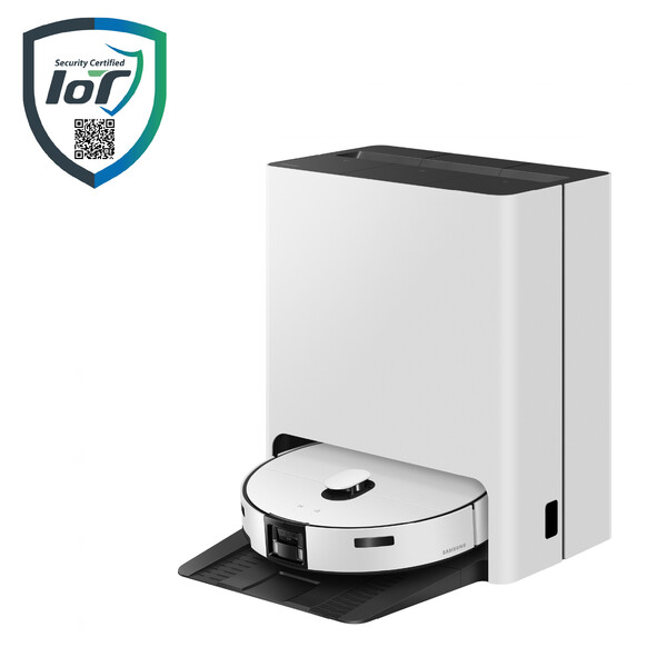 ▲삼성전자 2025년형 로봇청소기 신제품이 과학기술정보통신부와 한국인터넷진흥원(KISA)이 주관하는 '사물인터넷(IoT) 보안 인증'에서 최고 등급인 '스탠다드(Standard)' 등급을 획득했다. ⓒ삼성전자