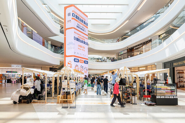 ▲스타필드 안성에서 오는 9월 7일까지 진행 중인 ‘2025 경기도 더 좋은소비 페스타 in안성’ 전경. ⓒ신세계프라퍼티