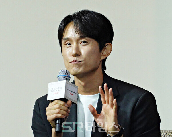 ▲'은중과 상연' 제작발표회에 참석한 조영민 감독. ⓒ심우진 기자