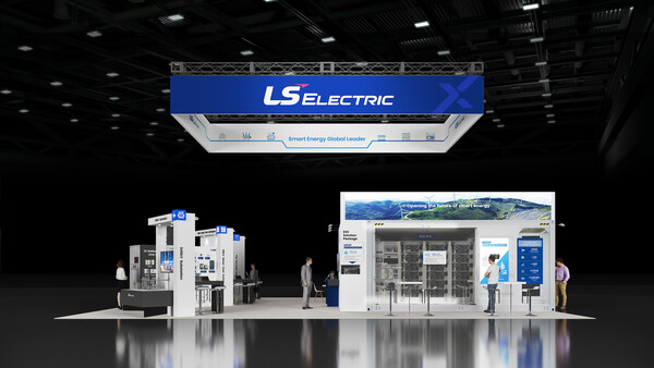 ▲LS ELECTRIC RE+ 2025 전시장 조감도. ⓒLS ELECTRIC