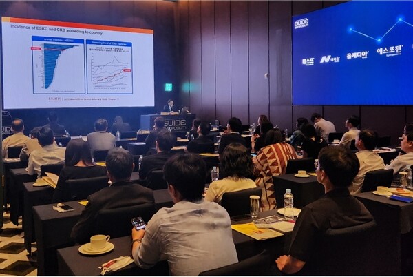 ▲LG화학 네폭실 심포지엄 모습. ⓒLG화학