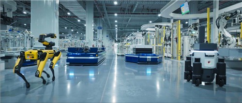 ▲현대차그룹 메타플랜트 아메리카(HMGMA)에서 운영되는 로봇들 ⓒ현대차