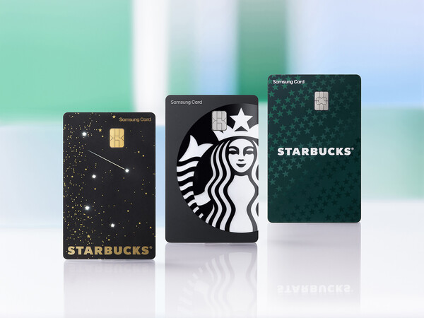 ▲스타벅스, 별 적립 혜택 쏟아지는 스타벅스 삼성카드 출시. ⓒ스타벅스