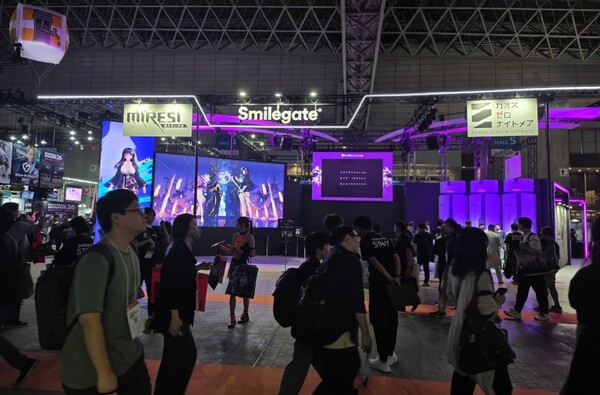▲스마일게이트 TGS2025 부스 전경. ⓒ스마일게이트