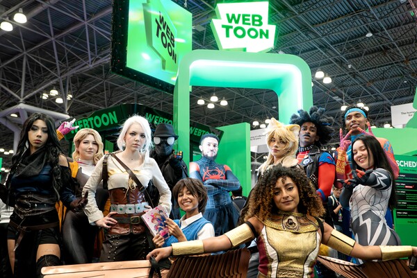 ▲2025 NYCC 코스플레이 이벤트 모습. ⓒ네이버웹툰