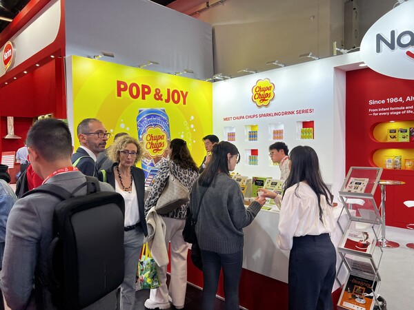 ▲남양유업, 세계 최대 식음료 전시회 아누가 참가 현장. ⓒ남양유업