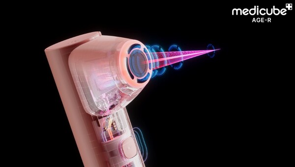 ▲메디큐브 뷰티 디바이스 ‘하이 포커스 샷 플러스’. ⓒ에이피알