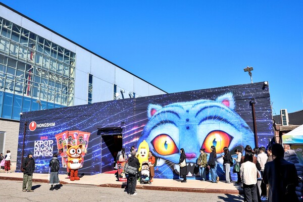 ▲농심 미국 뉴욕 KOOM 2025 플래그십 부스 이미지. ⓒ농심