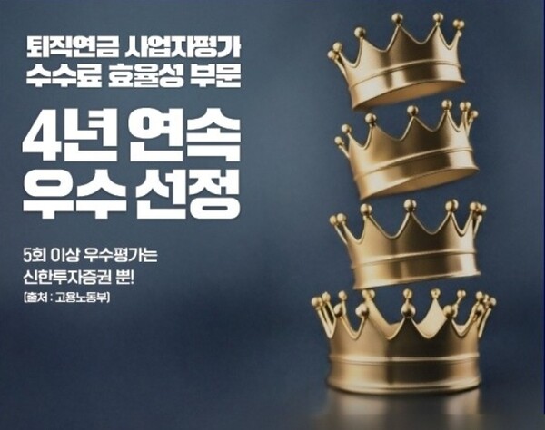 ▲신한투자증권은 퇴직연금과 연금저축을 합산한 연금자산 순증액이 전년 대비 1조 원 돌파했다고 17일 밝혔다.  ⓒ 신한투자증권