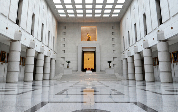 ▲대법정홀 전경. ⓒ대법원