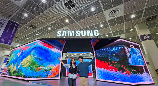 ▲삼성전자가 서울 코엑스(COEX)에서 열리는 'KES 2025(한국전자전)'에서 참가해 주거부터 교육, 비즈니스까지 다양한 환경 속에서 일상을 혁신하는 최신 AI 제품과 기술을 선보인다. ⓒ삼성전자