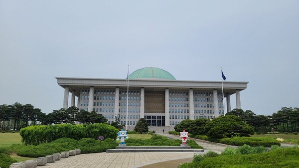 ▲서울 여의도 국회의사당. ⓒ박현주 기자