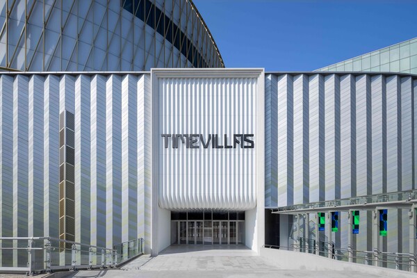 ▲타임빌라스(TIMEVILLAS) 수원 외관 전경. ⓒ롯데백화점